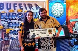 O bejense Luís Ameixa é o detentor do título europeu de setas em máquinas eletrónicas