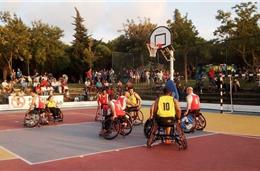 Basquetebol em cadeira de rodas sensibiliza população