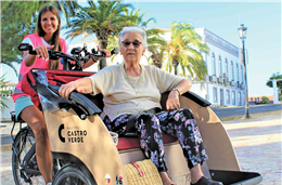 CLDS Castro + Vivo já realizou 430 passeios de trishaws e formou 150 voluntários