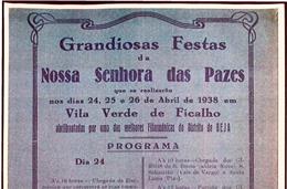 Crónicas do cante: Afamados grupos corais nas Festas de Ficalho em 1938