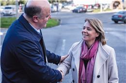 Candidatos presidenciais estiveram na cidade em contacto com a população