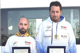 Filipe Santos e Válter Silvestre: Campeões