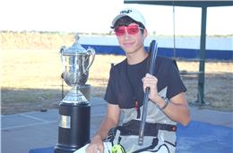 Jovem bejense Pedro Dores (Clube de Tiro e Caça de Elvas) conquistou dois títulos mundiais em tiro às hélices