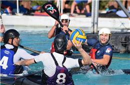 Internacional bejense Pedro Mestre acredita na revitalização do kayak polo na região alentejana