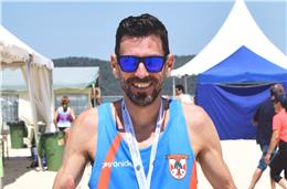 Edgar Matias foi campeão da Europa de masters e terceiro classificado  no mundial