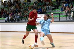 Seleção feminina sub/19 de futsal voltou a Serpa