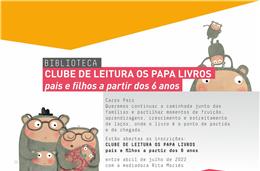 Clube de Leitura os Papa Livros abre inscrições