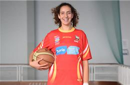 Carminho Cruz no europeu de basquetebol na Bulgária