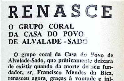 Crónicas do cante: Do cante no Alentejo Litoral