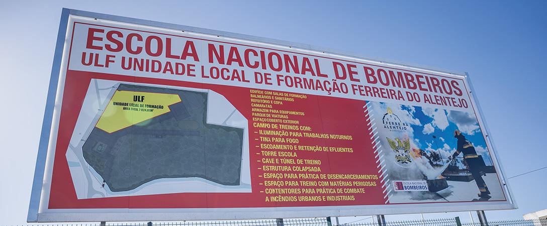 Obra da nova unidade local de formação de bombeiros do distrito deverá iniciar-se no próximo ano