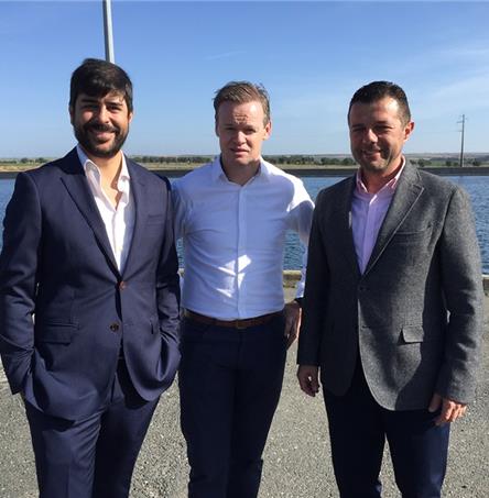 Aldo Vidinha, Pauric Duffy e Nelson Brito