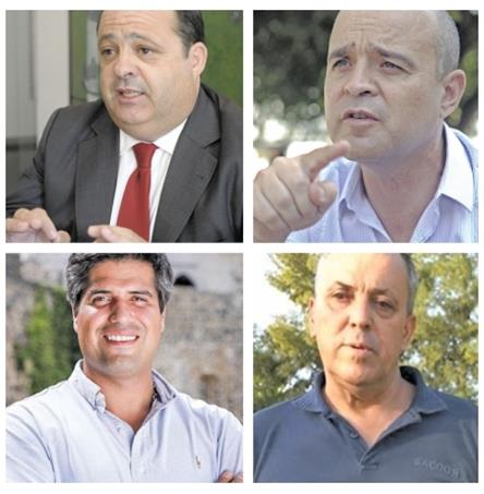 Pedro do Carmo (PS) | João Dias (CDU) | Henrique Silvestre Ferreira (PSD) | José Estevens (BE)