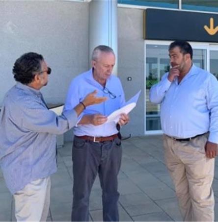 Pedro Santana Lopes Visita Aeroporto De Beja Diario Do Alentejo